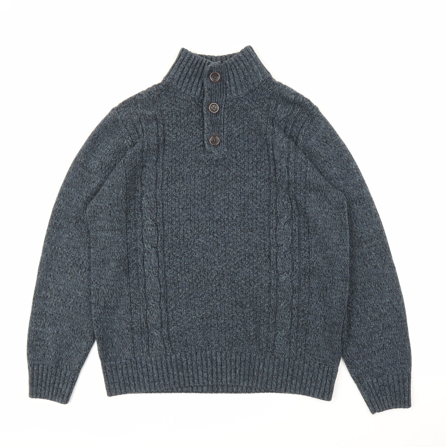 George Mens Blue   Pullover Jumper Size L