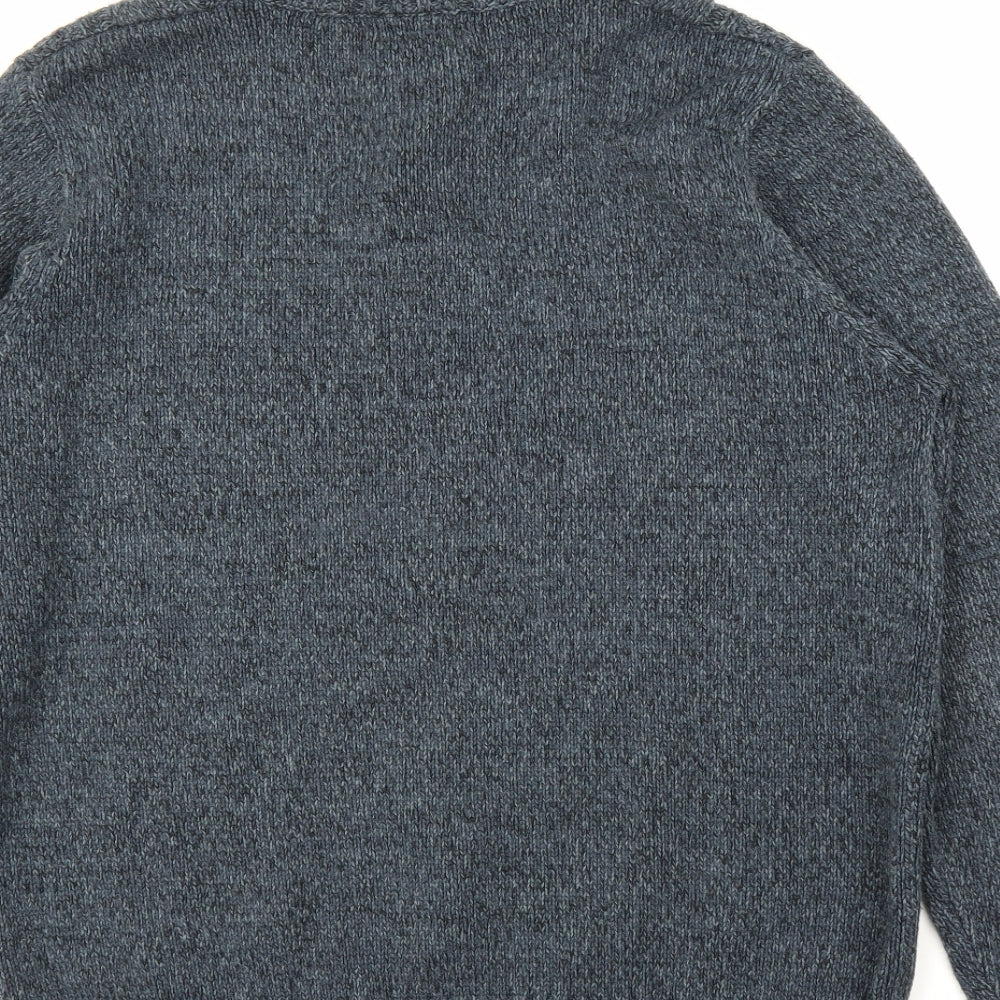 George Mens Blue   Pullover Jumper Size L
