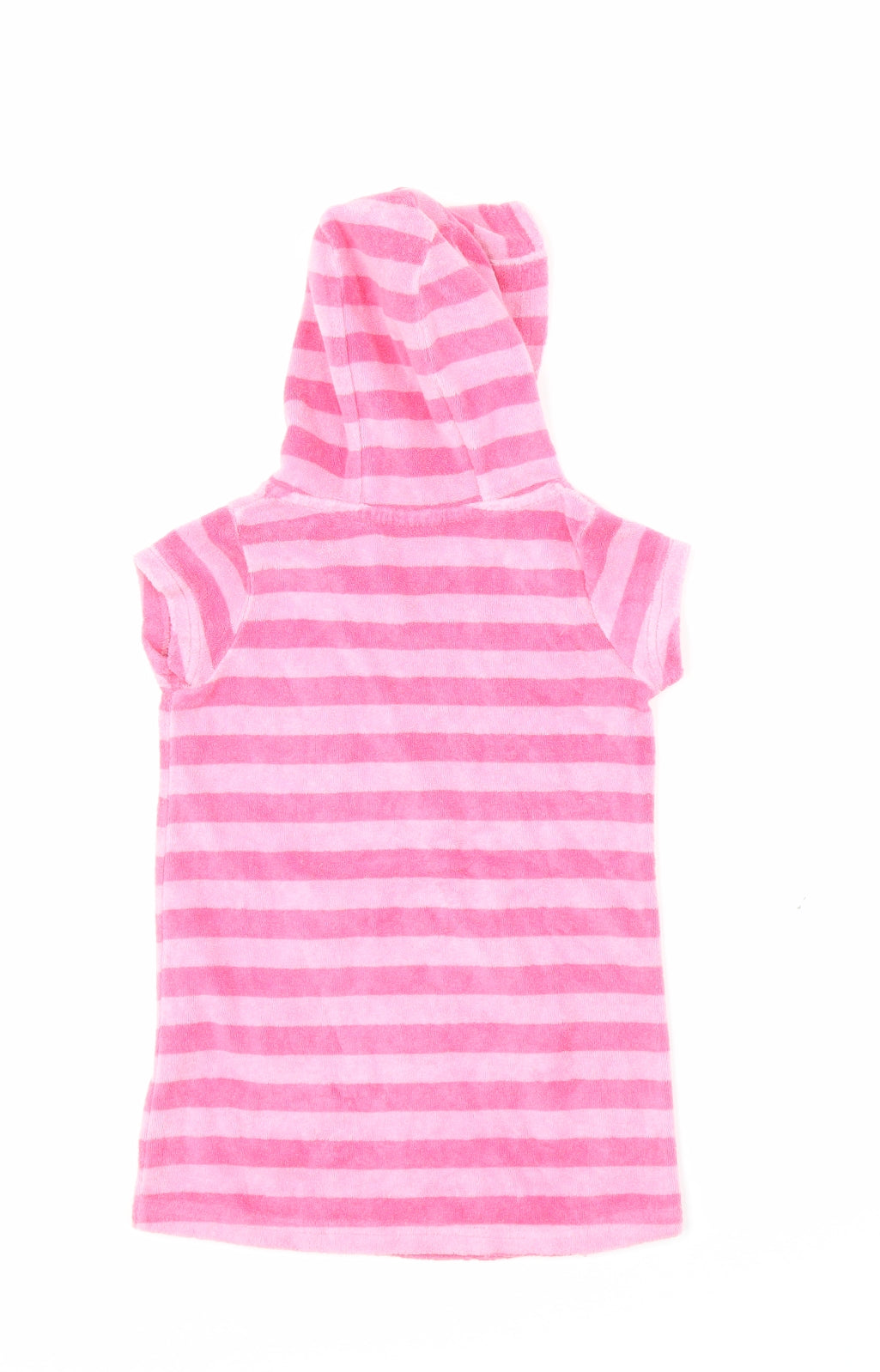 Pumpkin Patch Girls Pink Striped  Jumper Dress  Size S