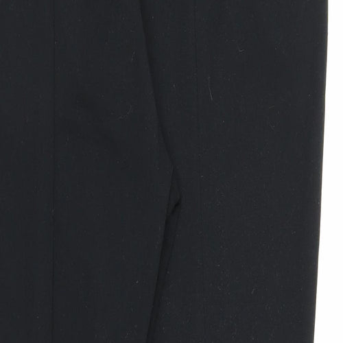 M&S Womens Black   Carrot Trousers Size 18 L24 in