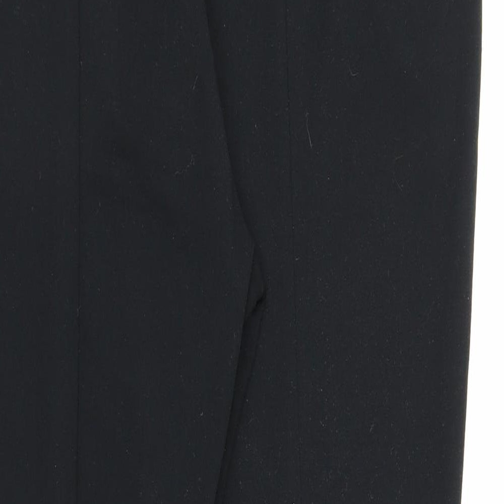 M&S Womens Black   Carrot Trousers Size 18 L24 in