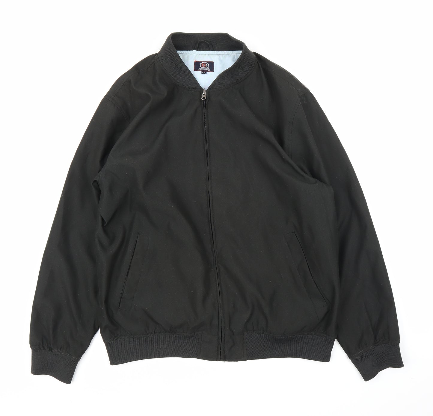Hutson Harbour Mens Black   Bomber Jacket Coat Size 2XL