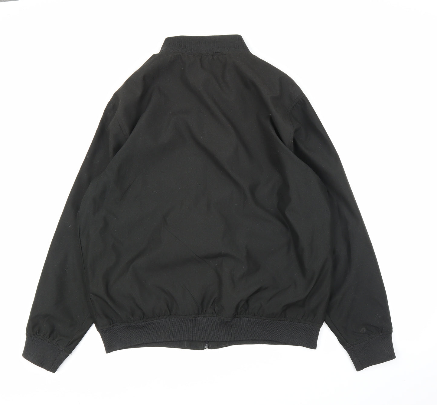 Hutson Harbour Mens Black   Bomber Jacket Coat Size 2XL