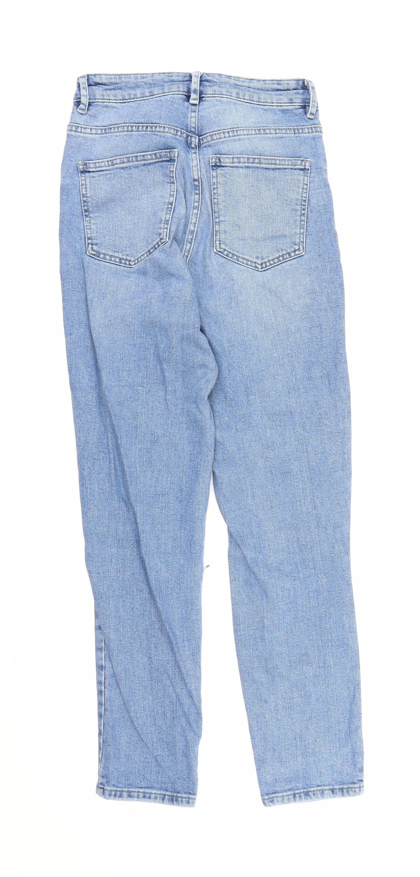 ASOS Mens Blue  Denim Straight Jeans Size 26 in L30 in