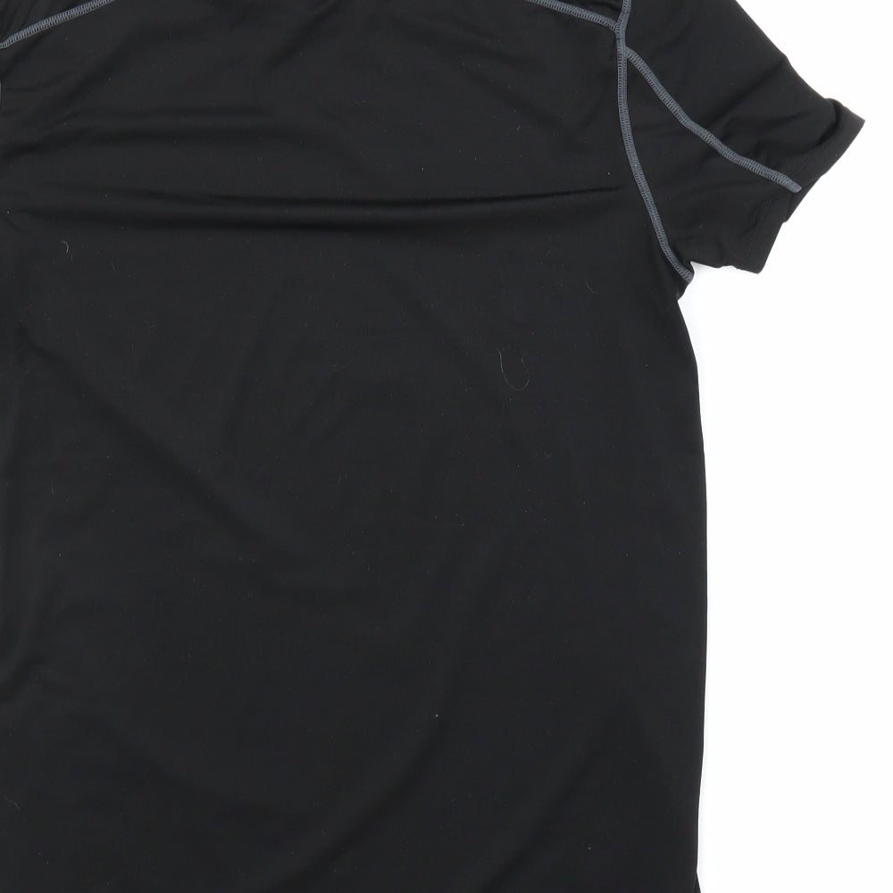 H&M Mens Black   Basic T-Shirt Size M