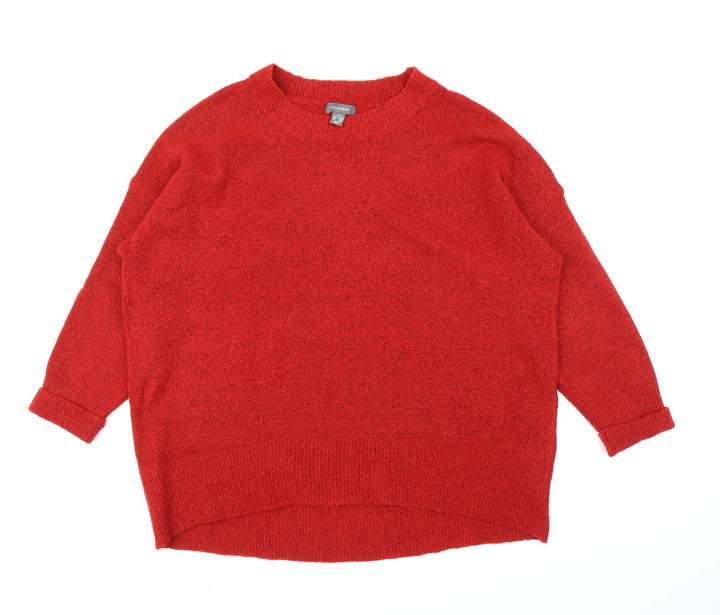 Primark Womens Red Pullover Jumper Size XL