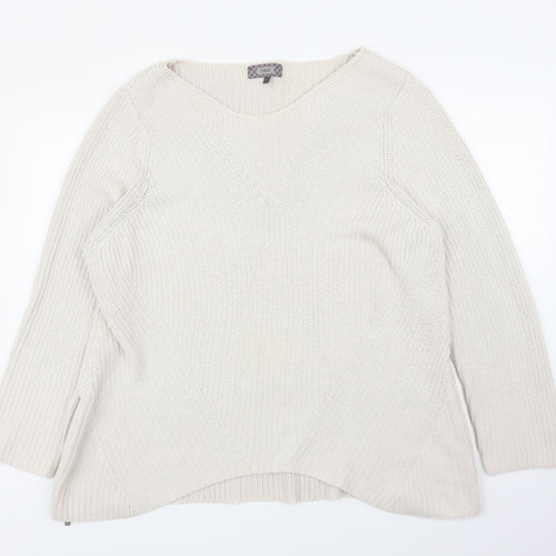 NEXT Womens Beige   Pullover Jumper Size 20