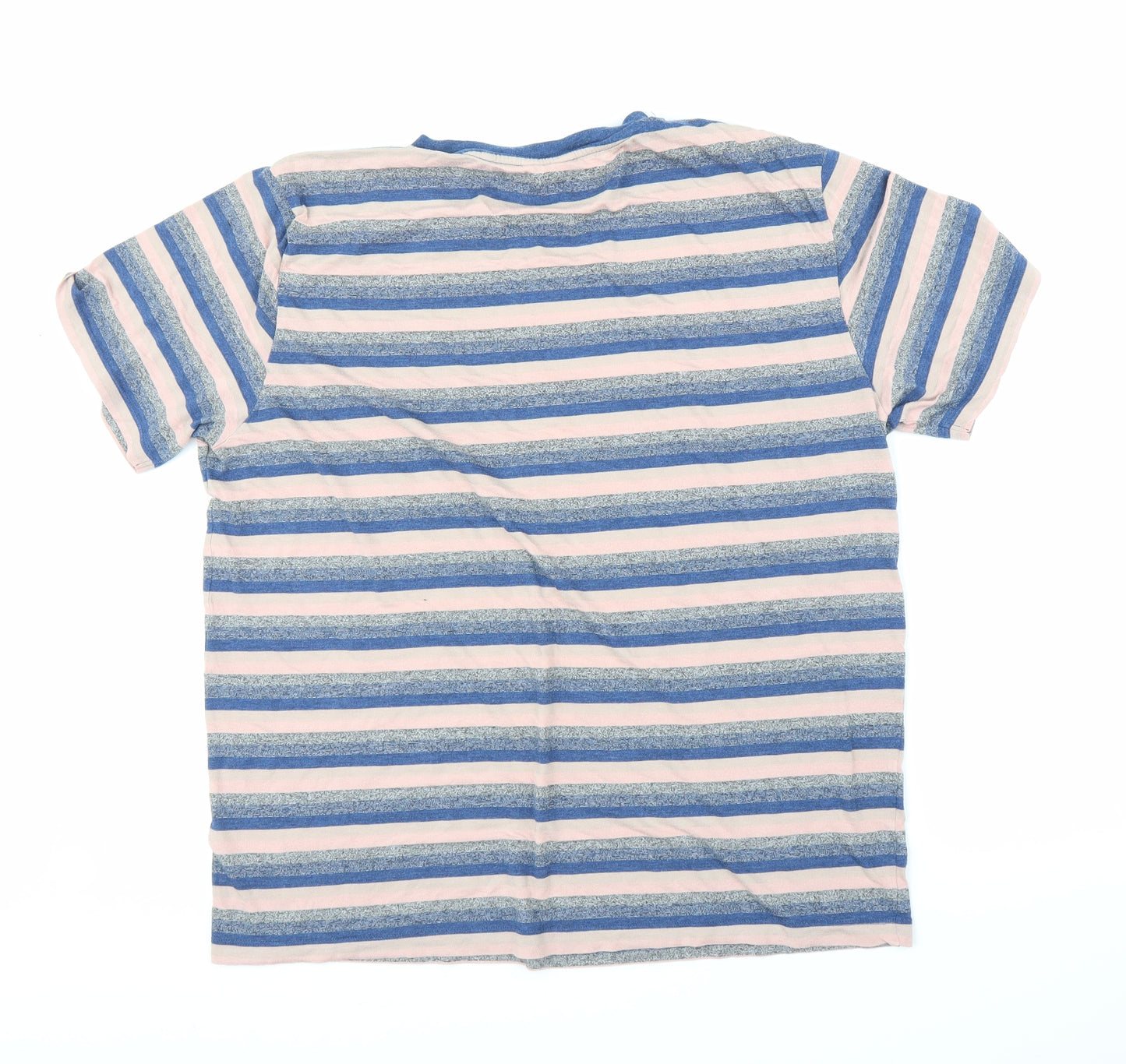 NEXT Mens Multicoloured Striped   T-Shirt Size XL