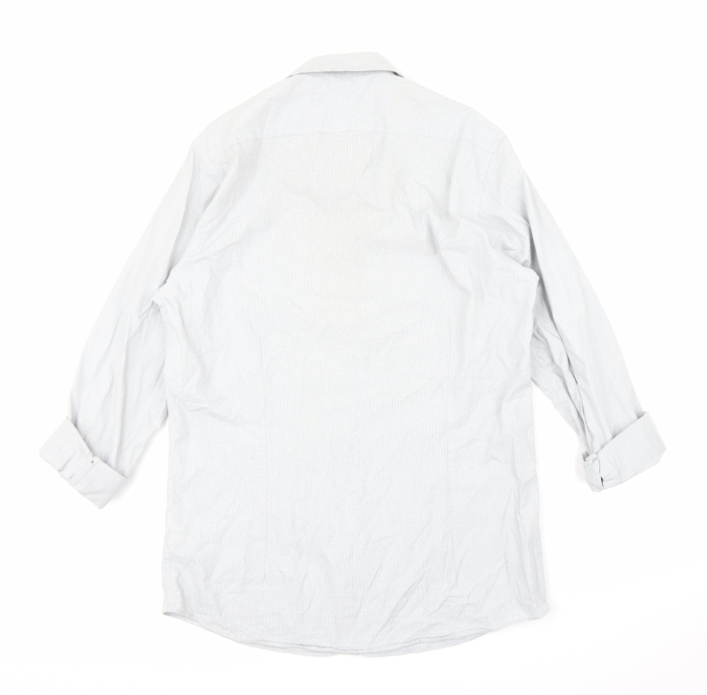 Cedar Wood State Mens Grey    Button-Up Size 16