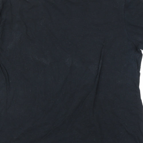 Gildan Mens Black    T-Shirt Size L  - Gremlins