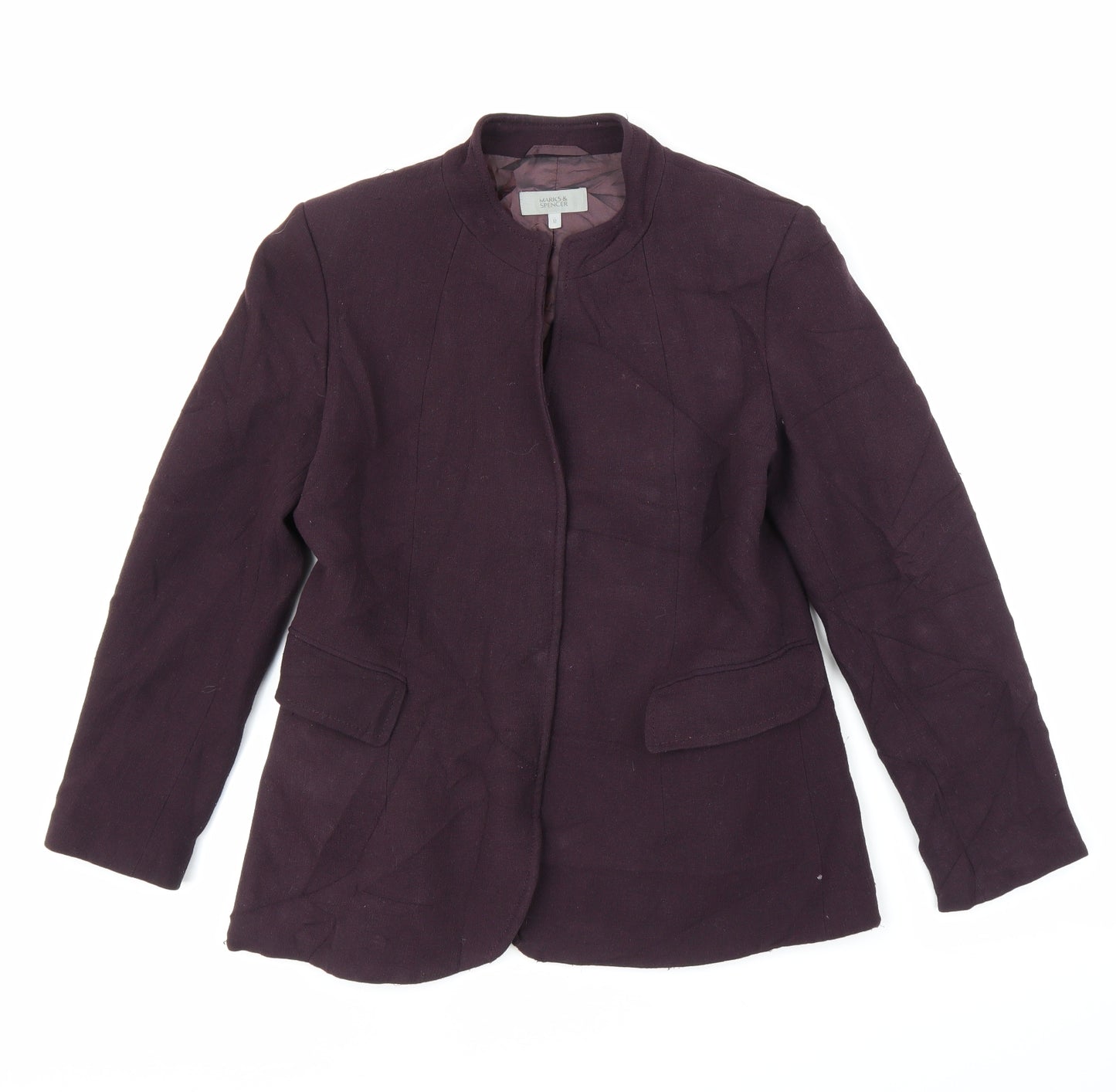 M&S Womens Purple   Jacket  Size 12