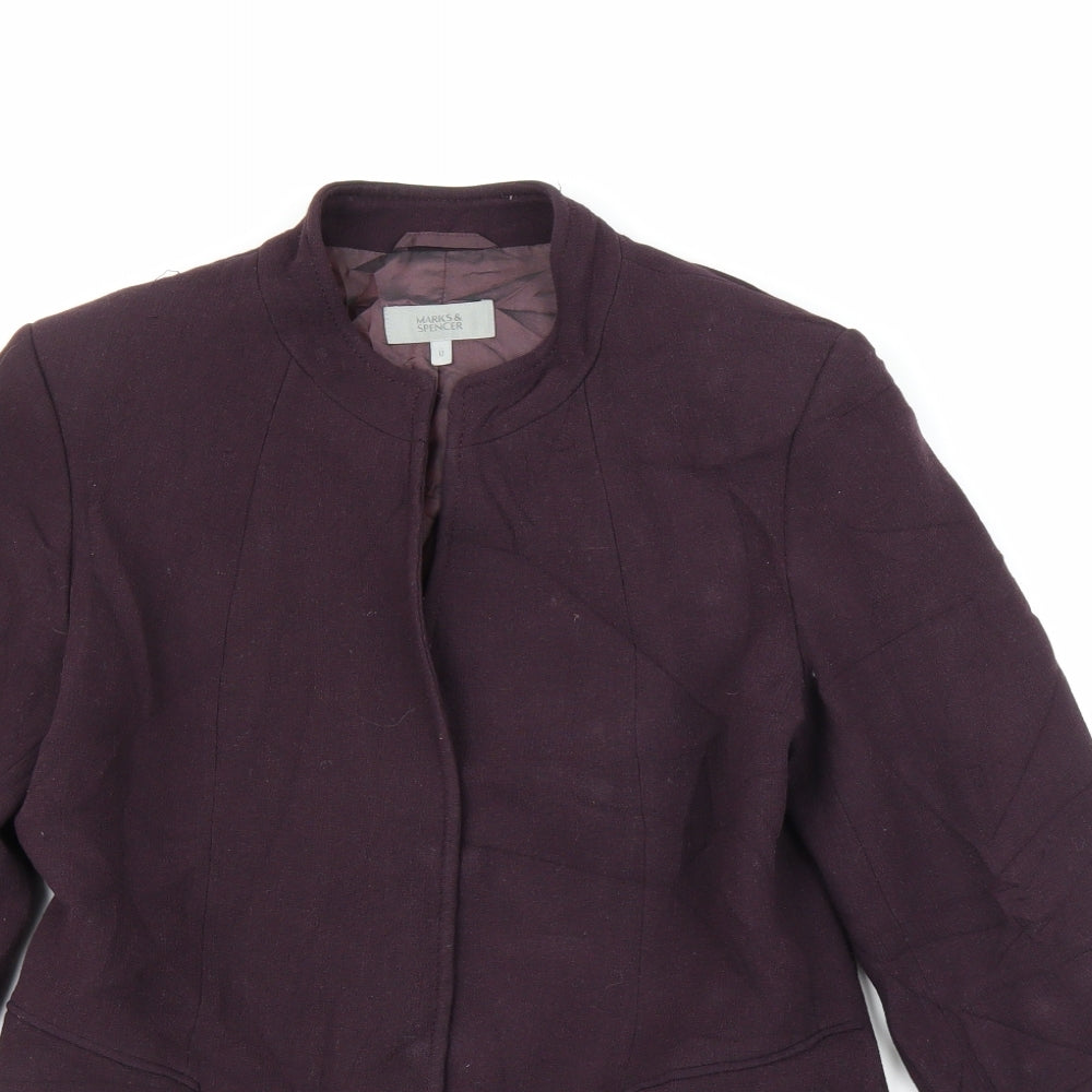 M&S Womens Purple   Jacket  Size 12