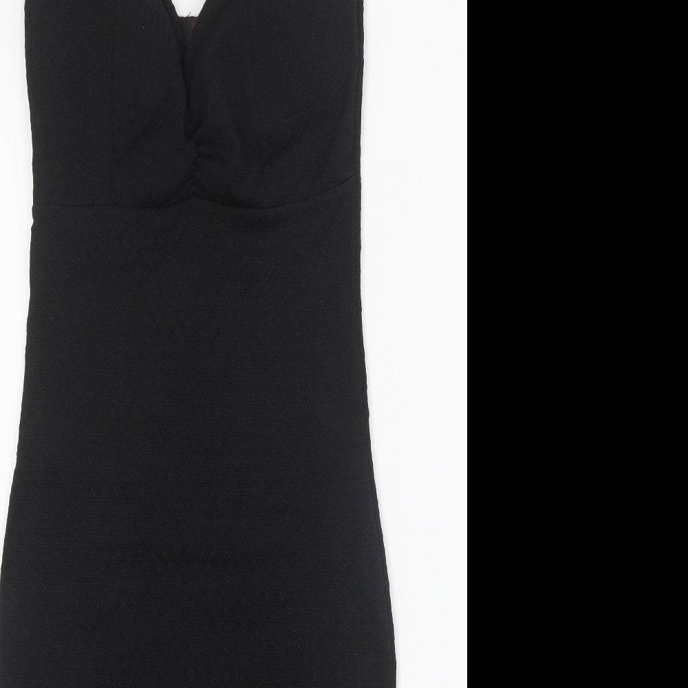 Kiah Womens Black   Shirt Dress  Size 10
