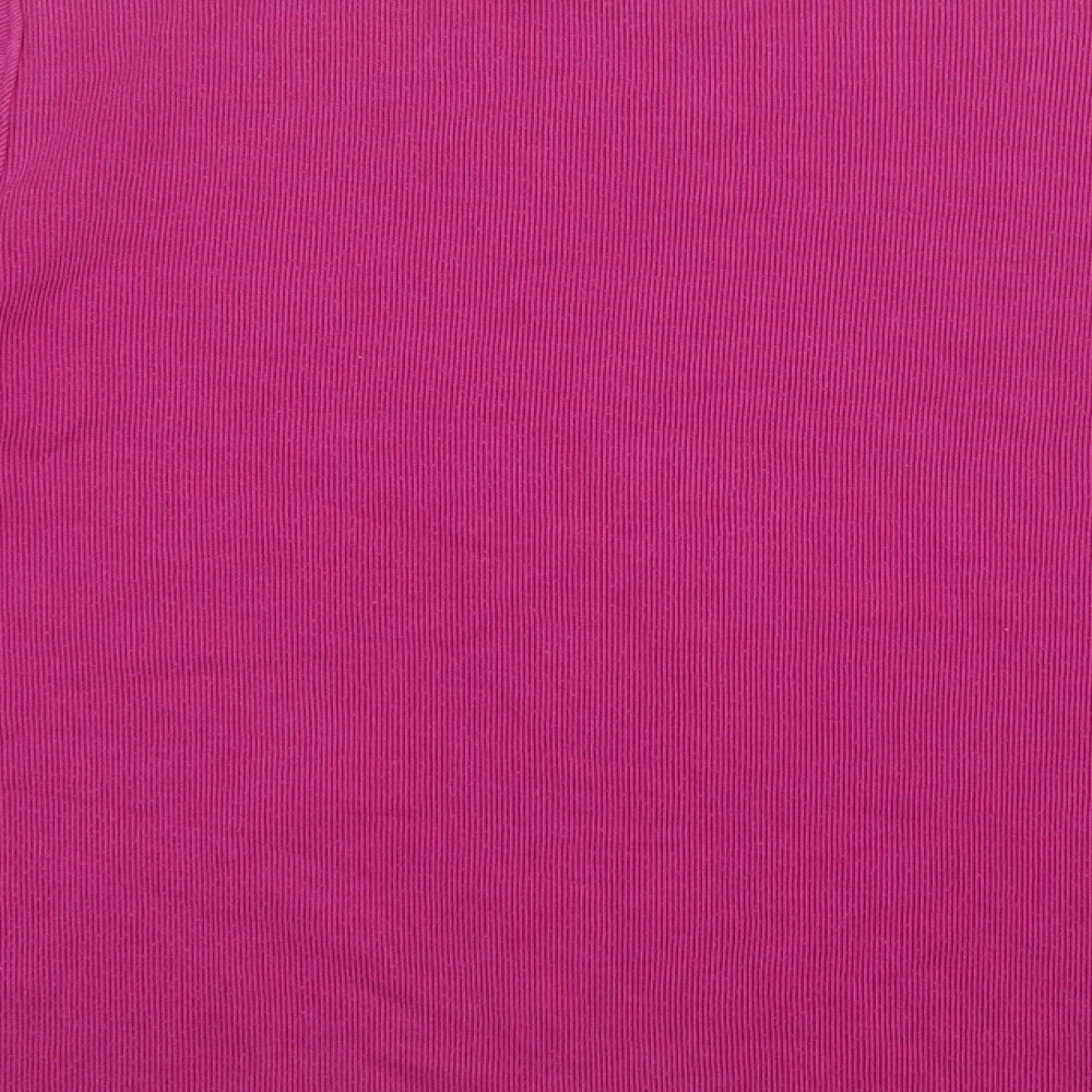 Bm Casual Womens Pink  Knit Pullover Jumper Size M