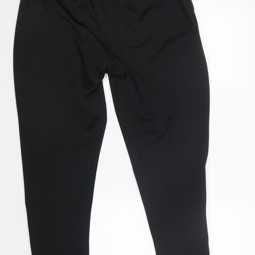 adidas Mens Black   Track Pants Trousers Size L L29 in