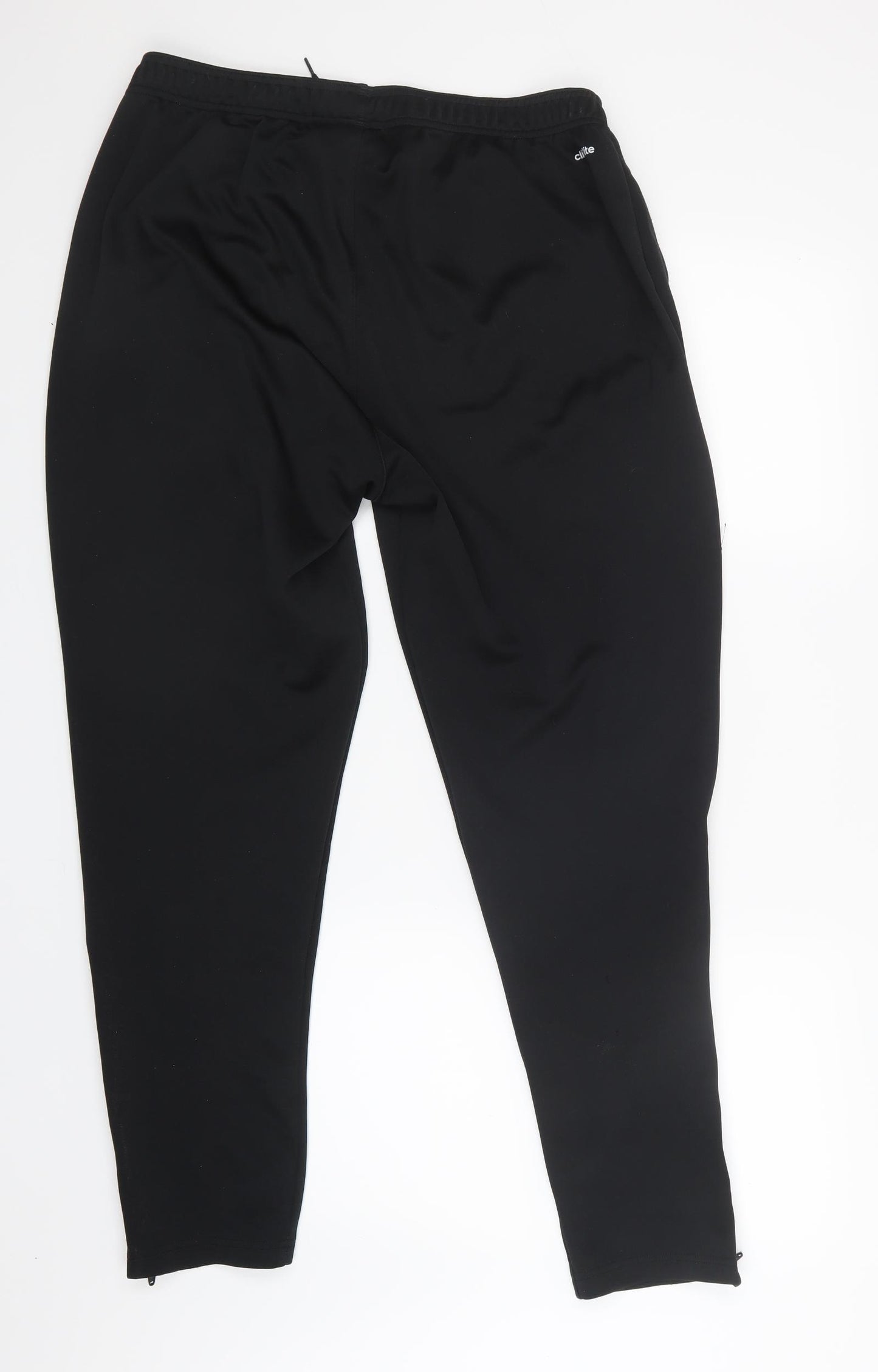 adidas Mens Black   Track Pants Trousers Size L L29 in