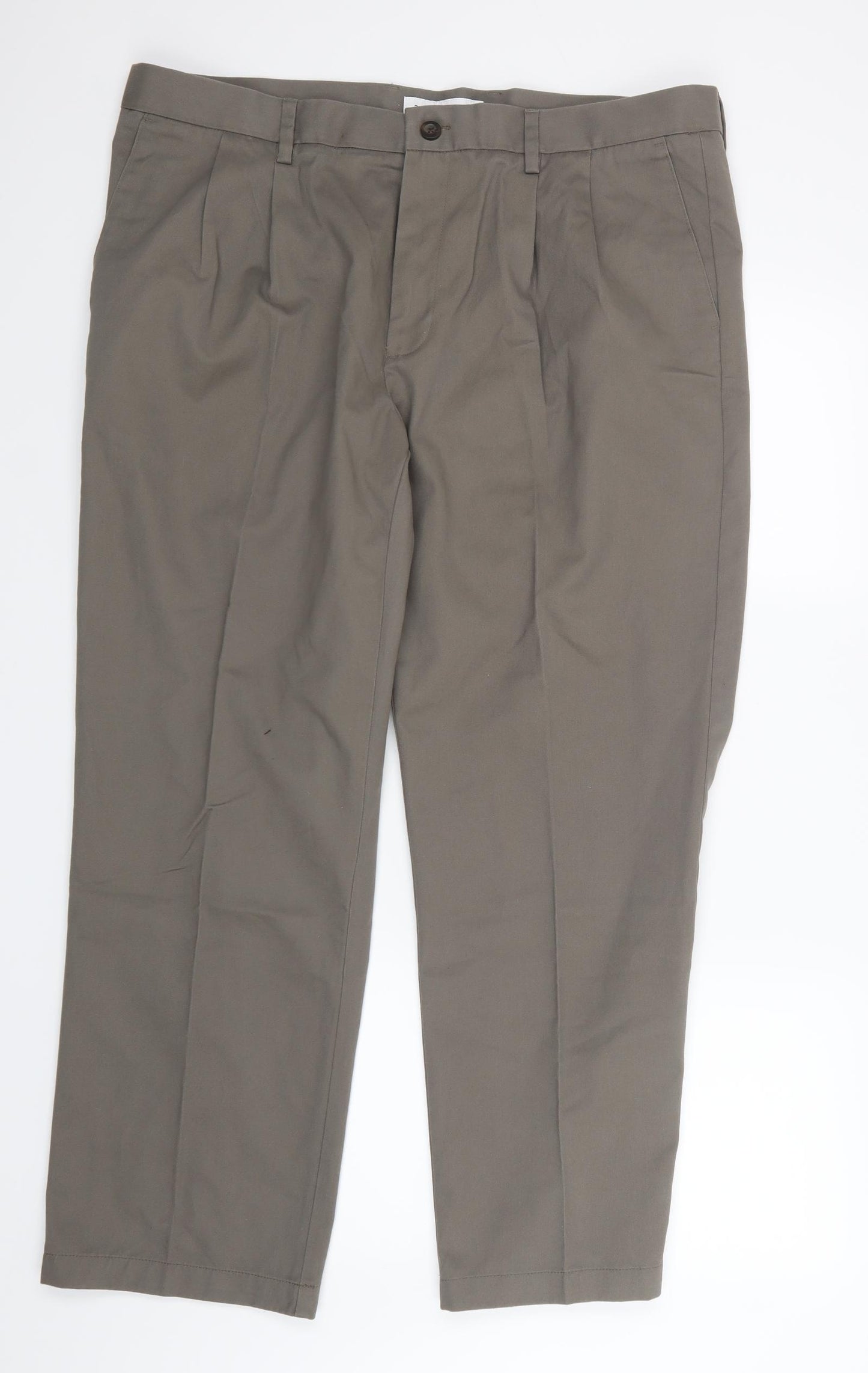 Amazon Essentials Mens Beige   Trousers  Size 41 in L29 in