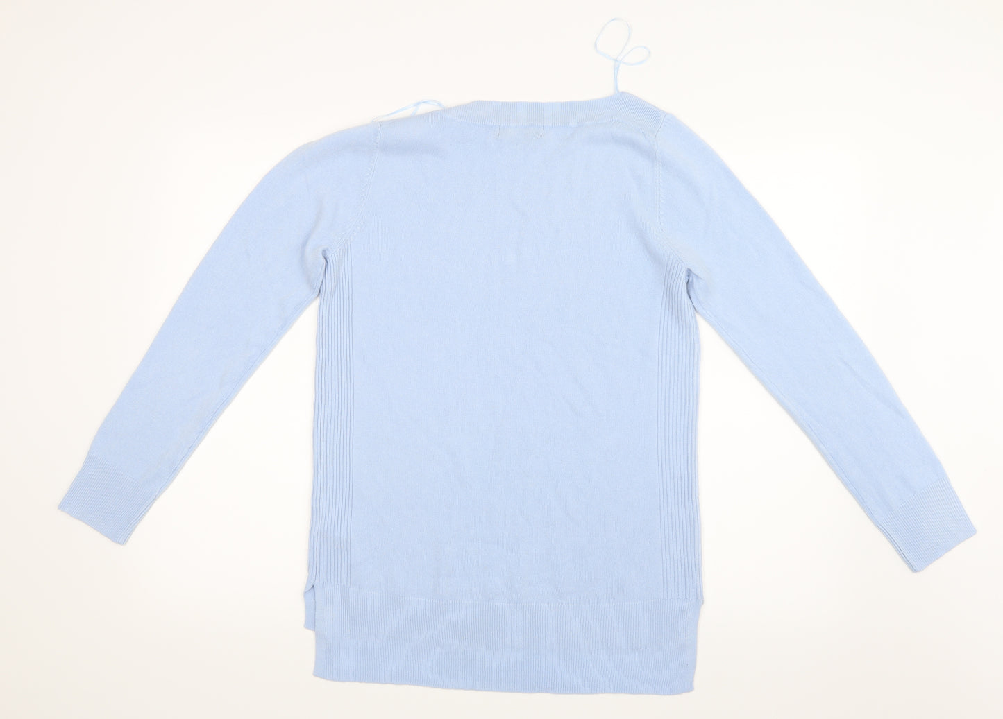 F&F Womens Blue  Knit Pullover Jumper Size 12