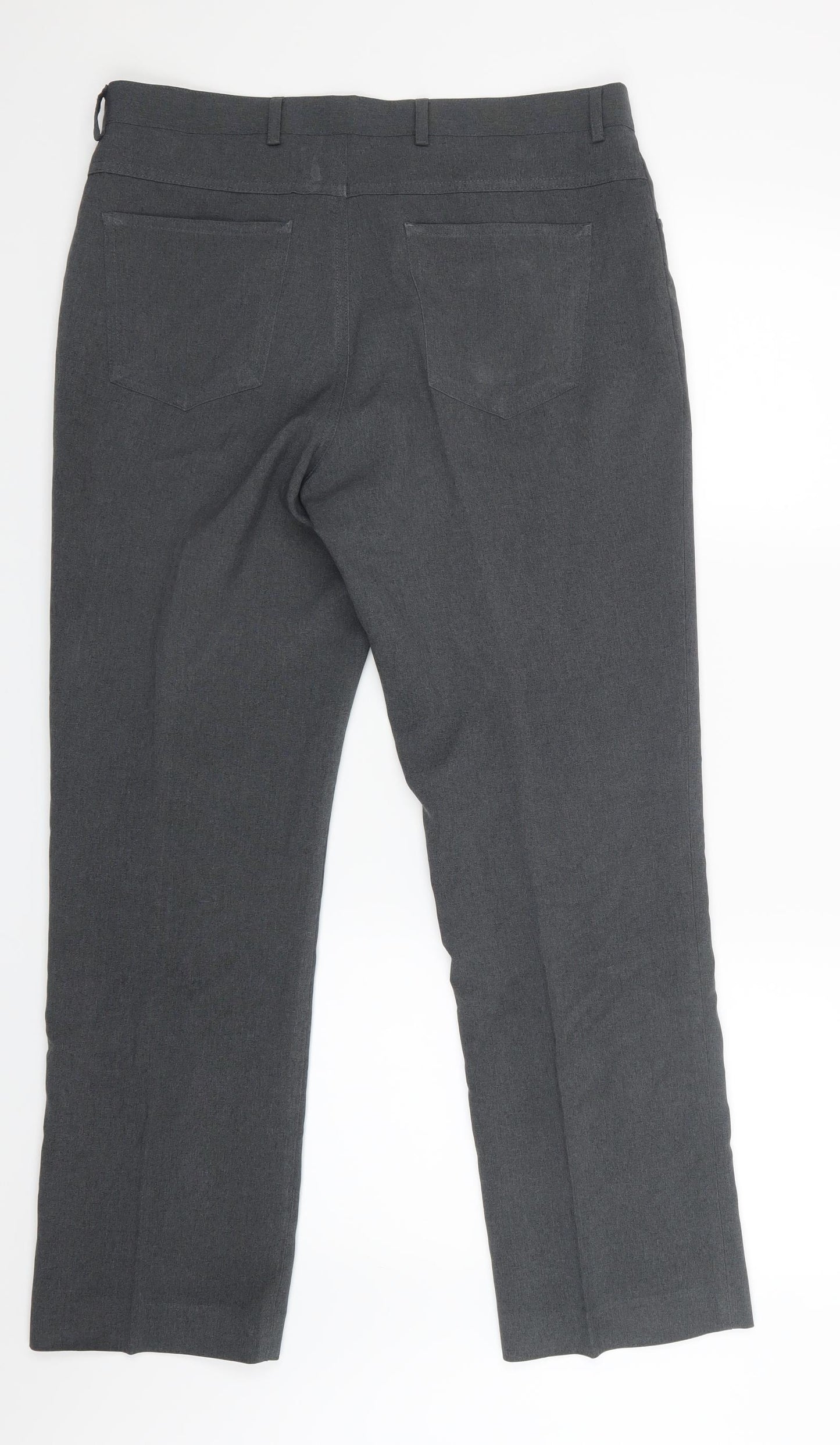 Matalan Mens Grey   Trousers  Size 34 in L29 in