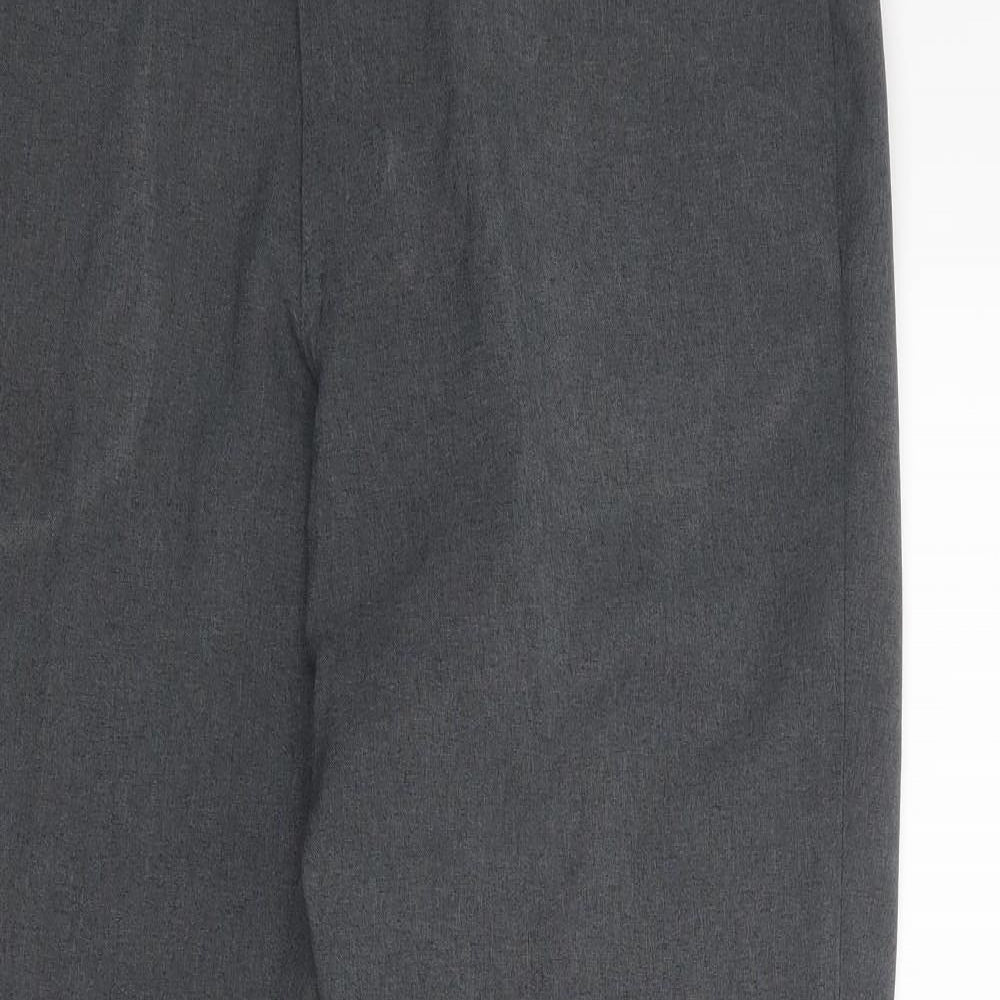 Matalan Mens Grey   Trousers  Size 34 in L29 in