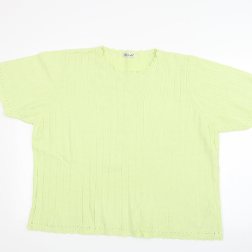 Berkertex Womens Green   Basic T-Shirt Size 22