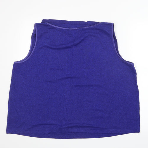 essence Womens Blue   Basic T-Shirt Size 30