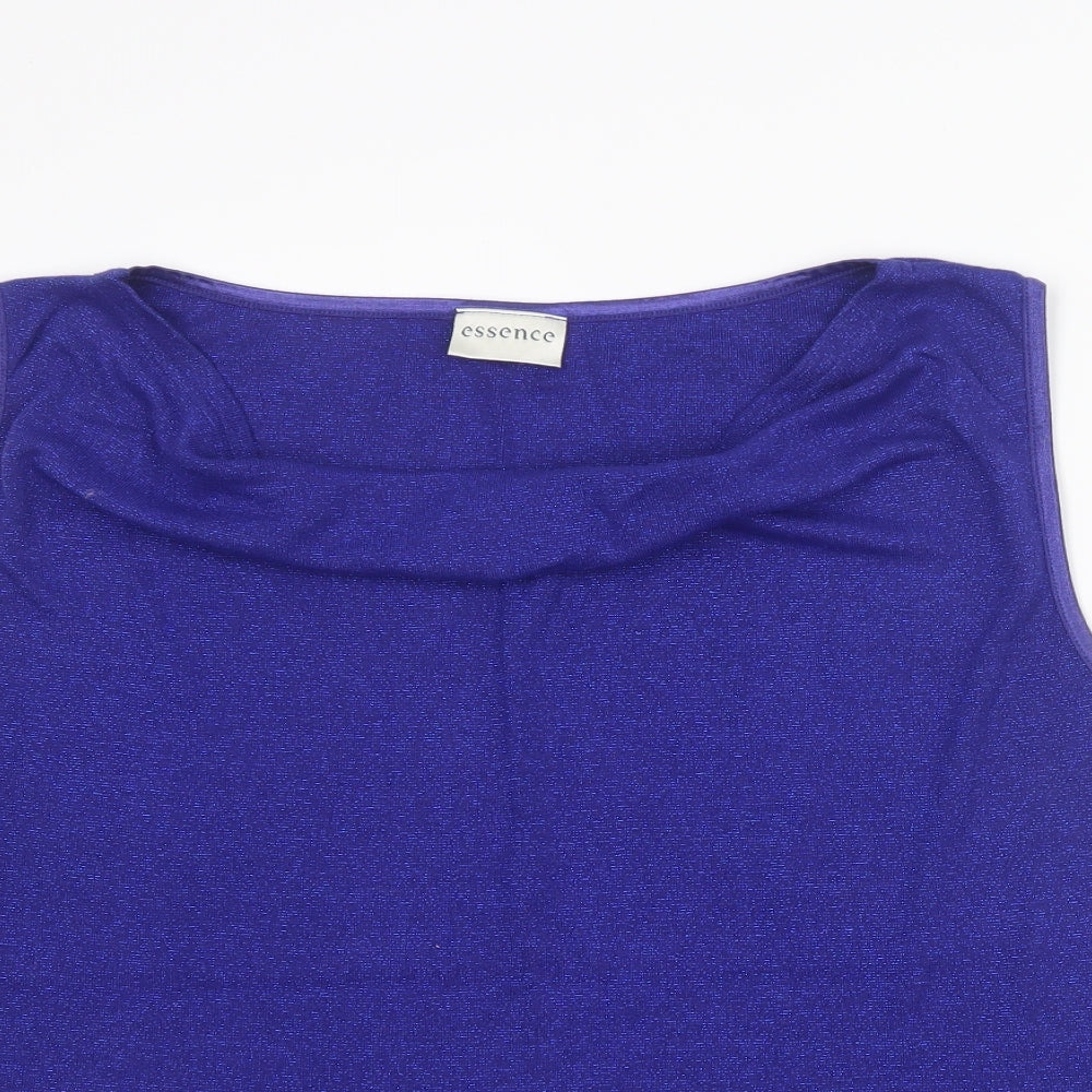 essence Womens Blue   Basic T-Shirt Size 30