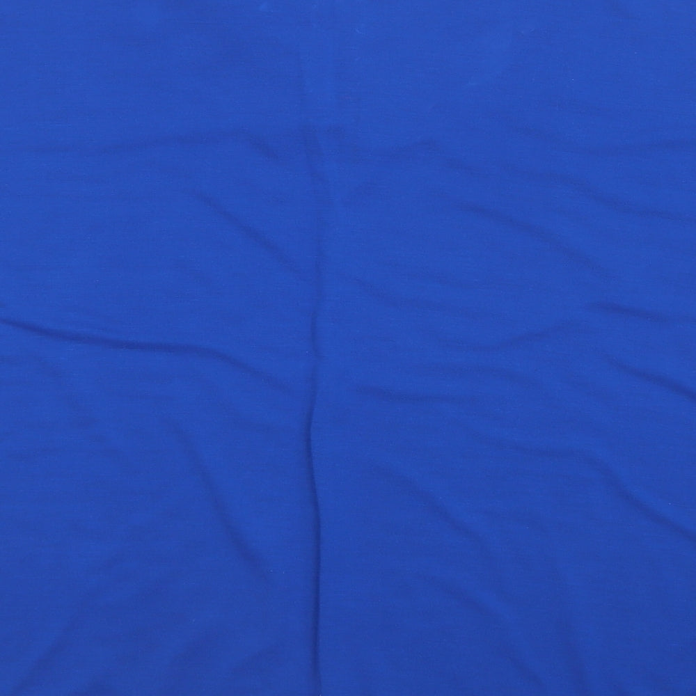 Lucky Womens Blue   Basic T-Shirt Size 2XL