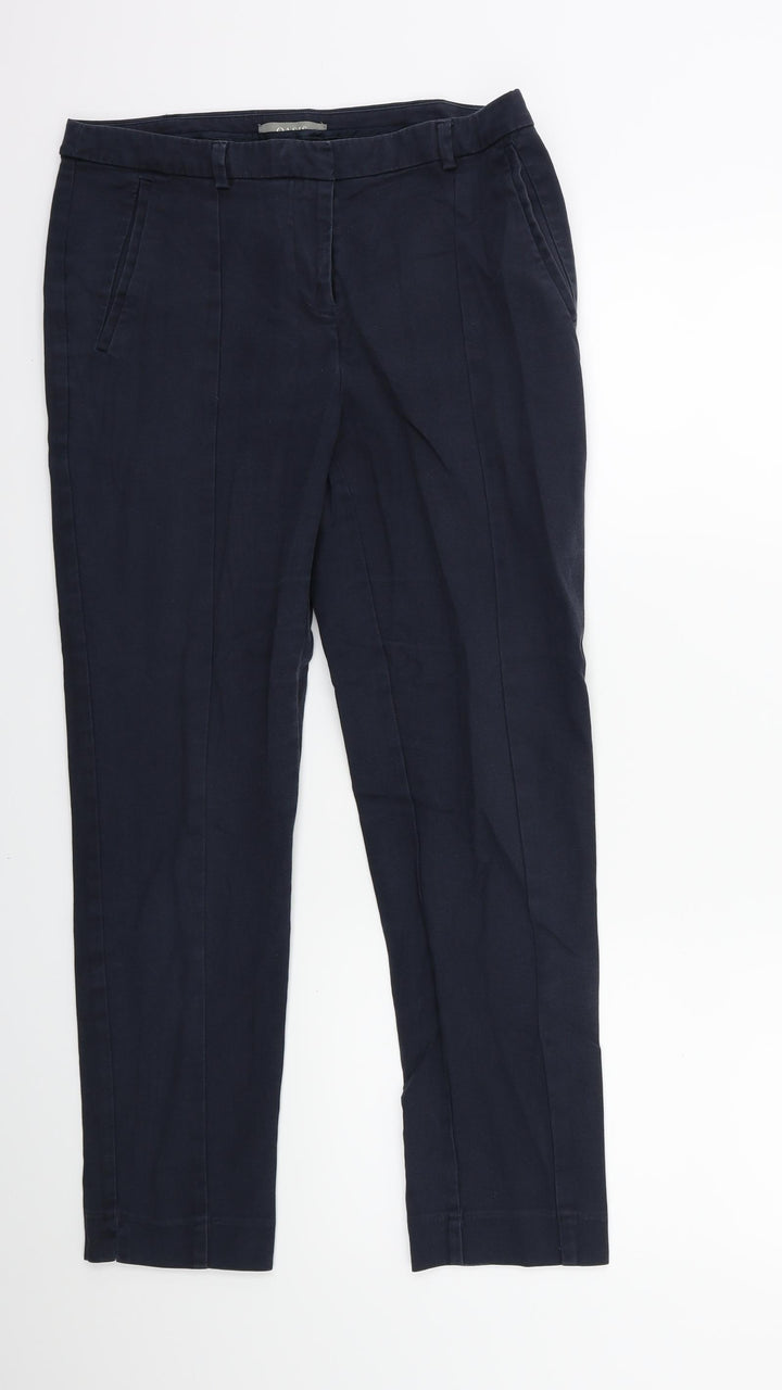 Oasis Womens Black   Trousers  Size 12 L26 in