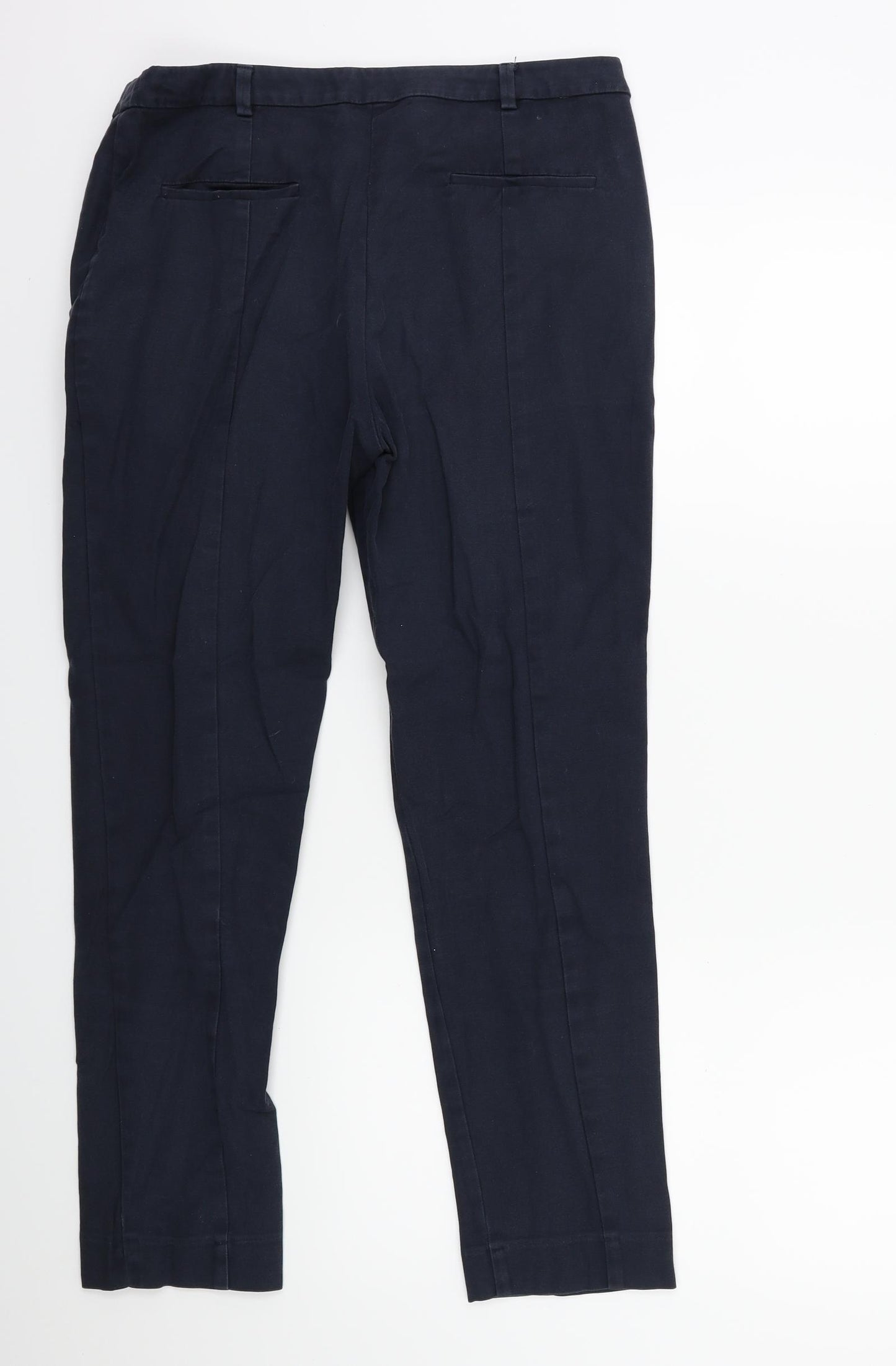 Oasis Womens Black   Trousers  Size 12 L26 in