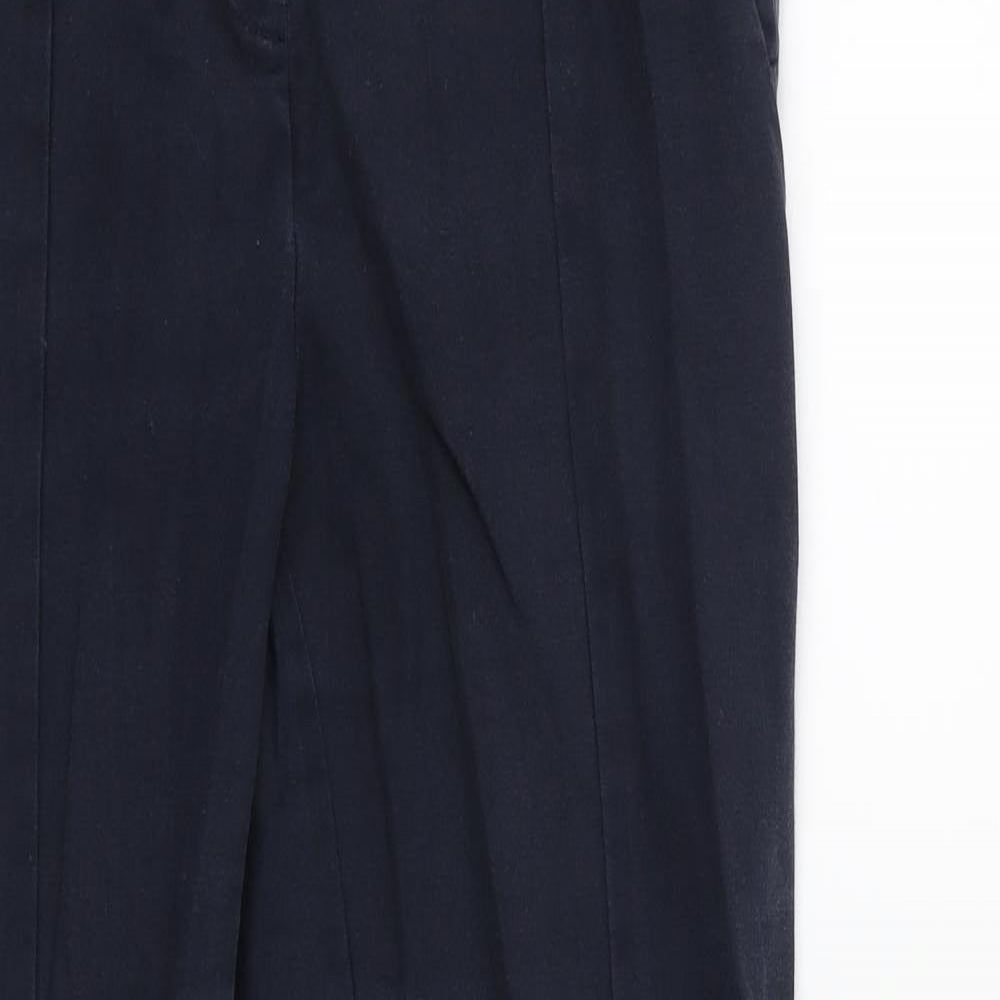 Oasis Womens Black   Trousers  Size 12 L26 in
