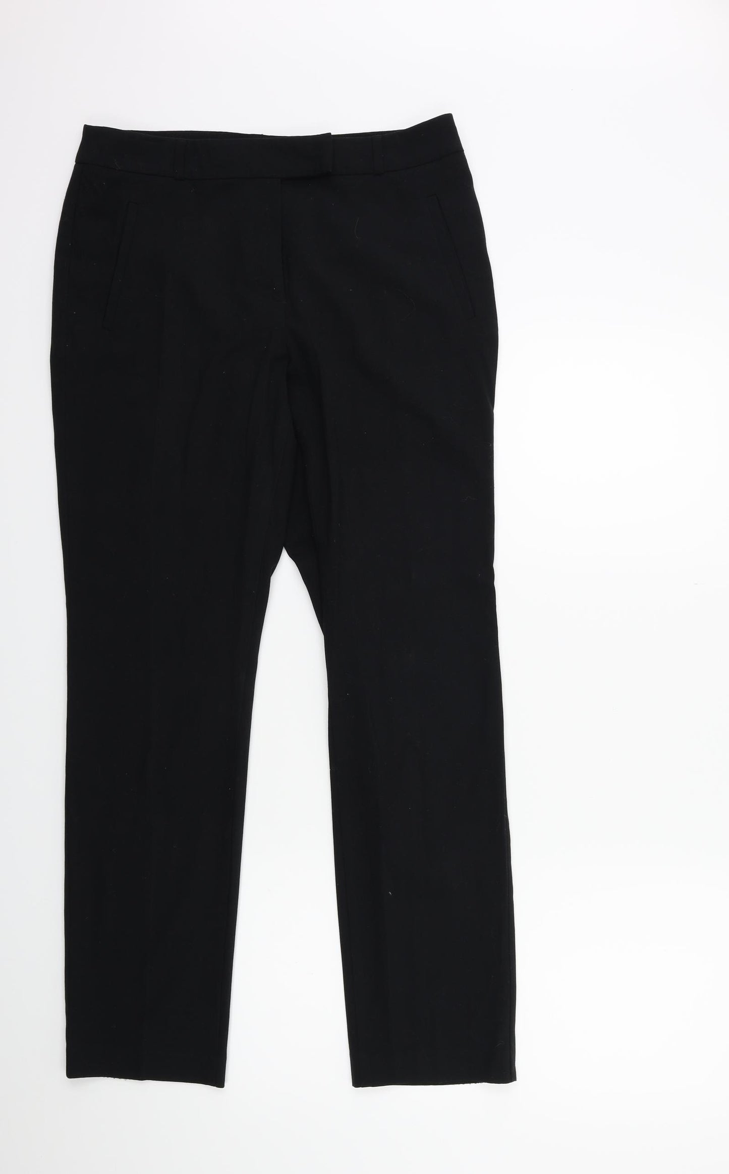 Marks and Spencer Womens Black   Trousers  Size 12 L29 in
