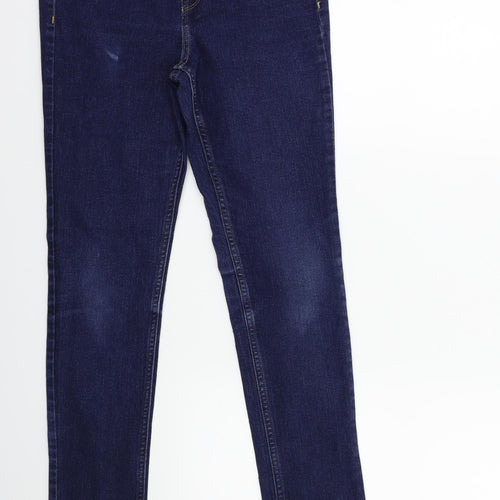 H&M Womens Blue  Denim Skinny Jeans Size 29 in L28 in