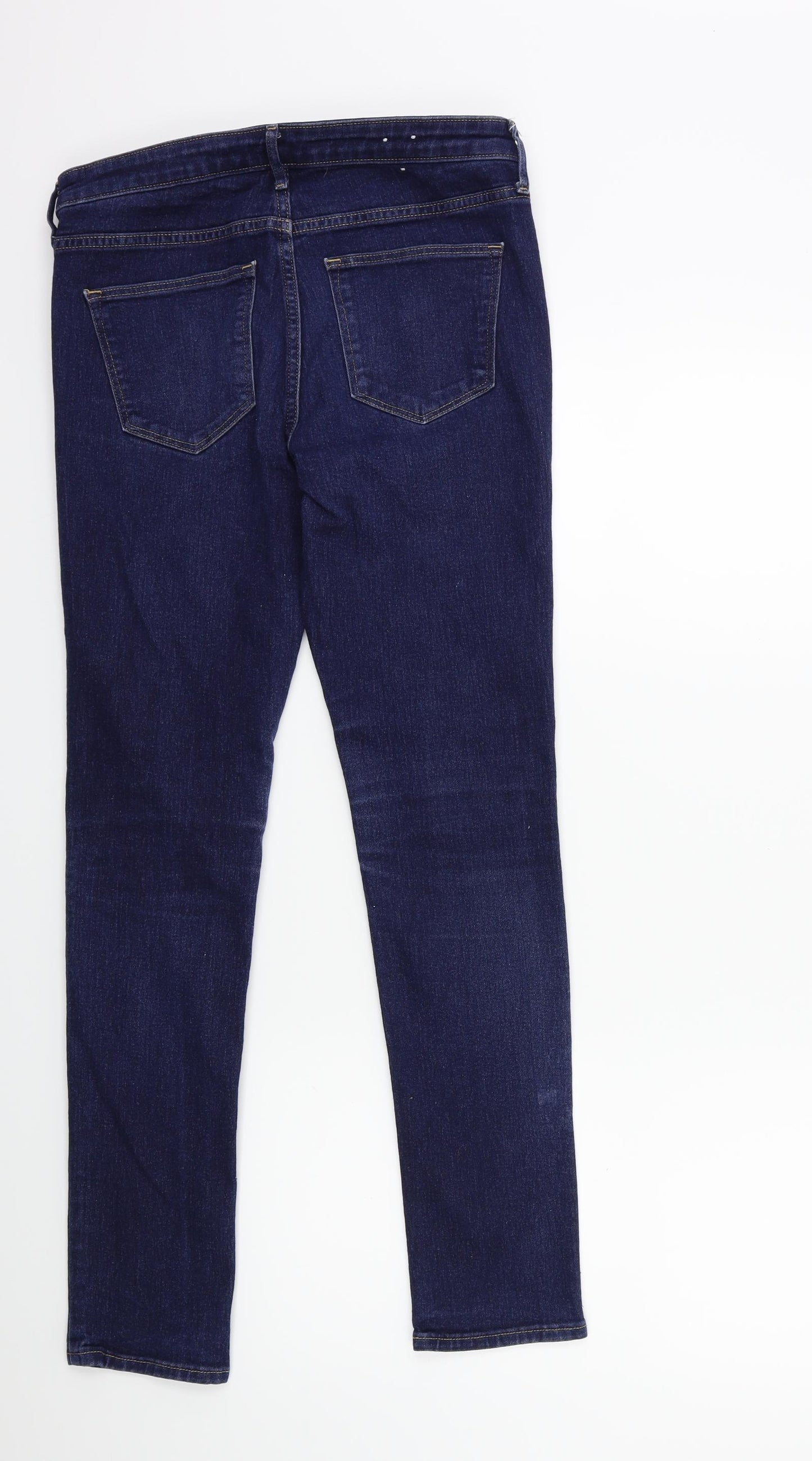 H&M Womens Blue  Denim Skinny Jeans Size 29 in L28 in
