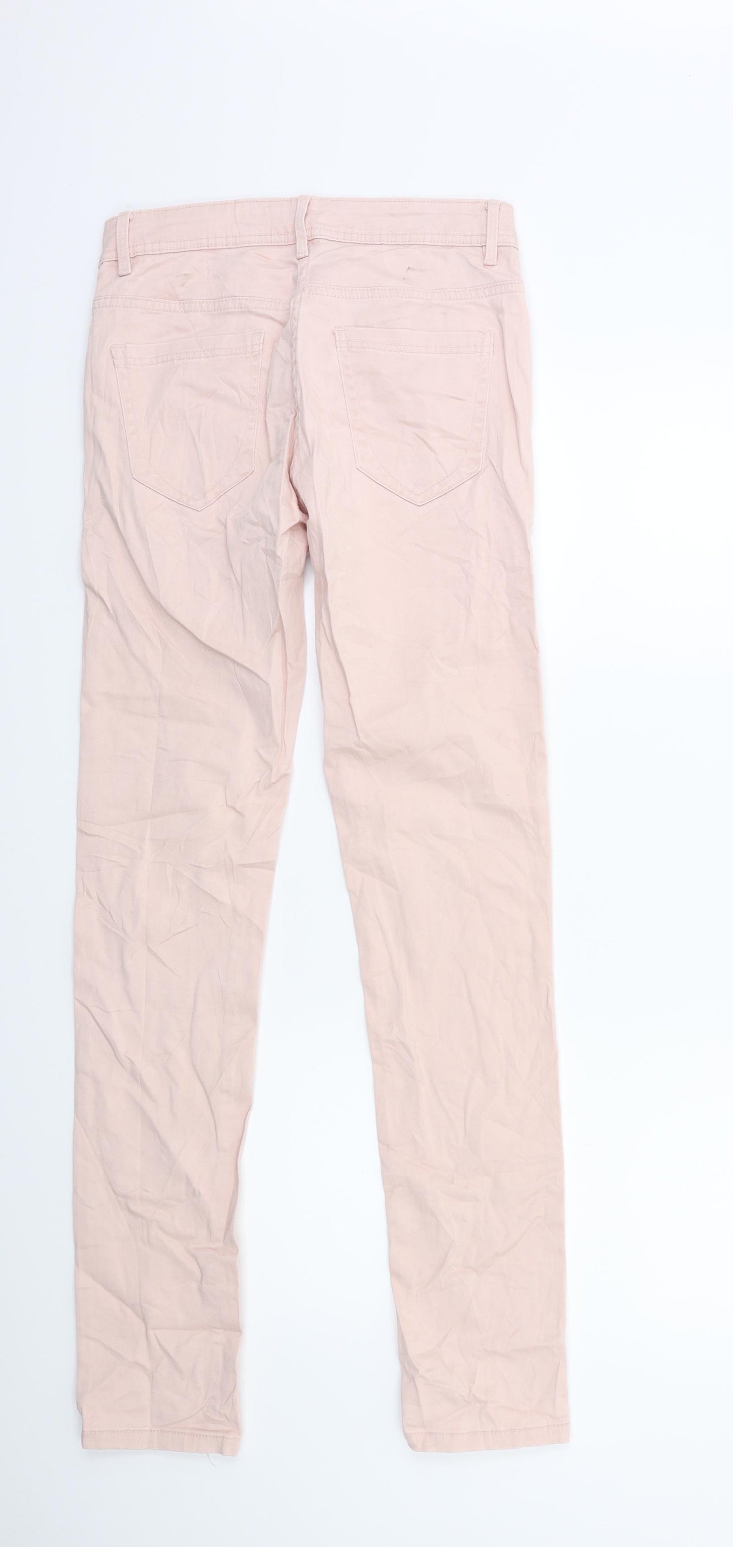 Blue Motion Womens Pink  Denim Skinny Jeans Size 8 L30 in