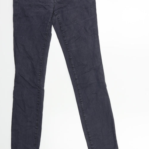 AJC Womens Grey  Denim Skinny Jeans Size 24 in L30 in