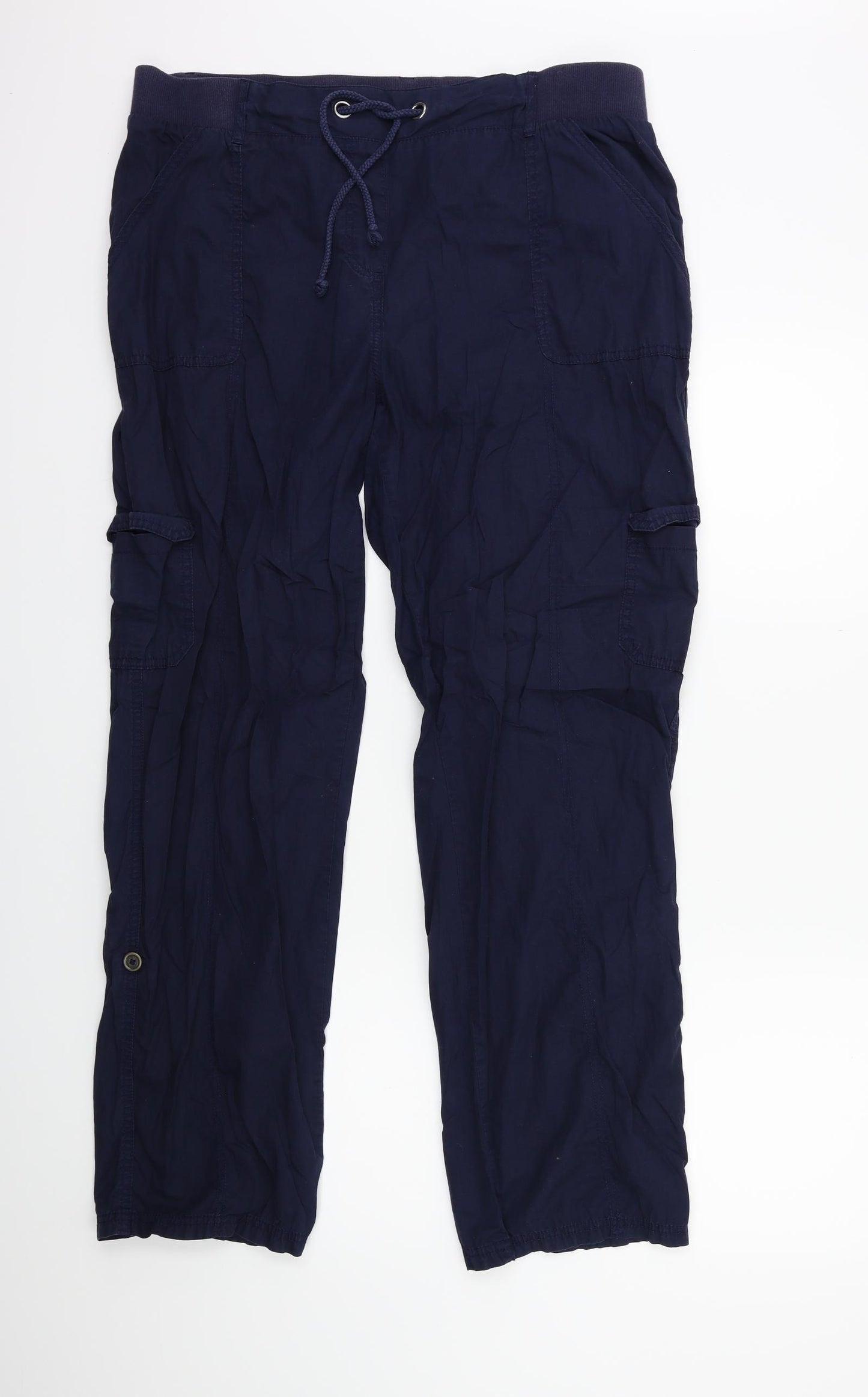George Womens Blue   Trousers  Size 18 L28 in