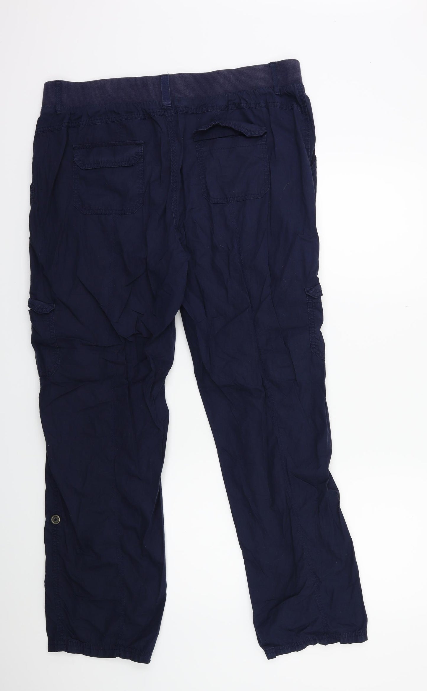 George Womens Blue   Trousers  Size 18 L28 in