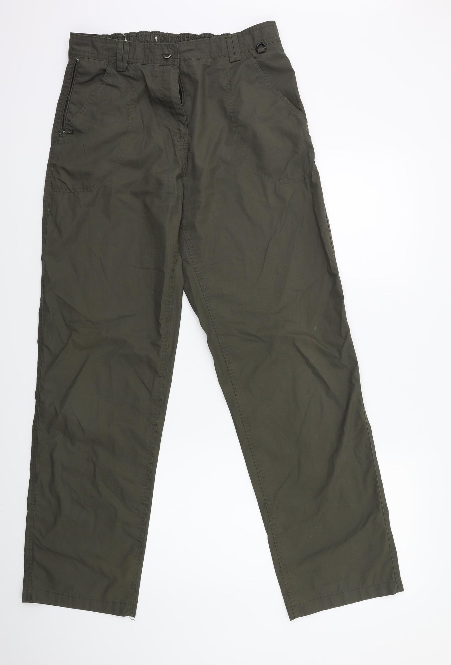 Pro Climate Womens Green   Trousers  Size 14 L31 in