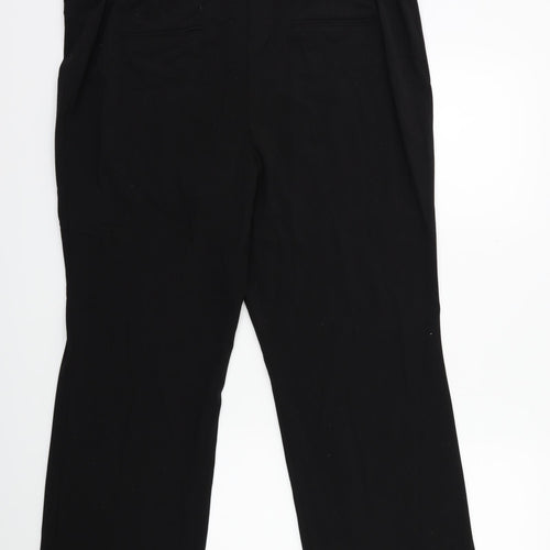 Anya Madsen Womens Black   Trousers  Size 22 L29 in