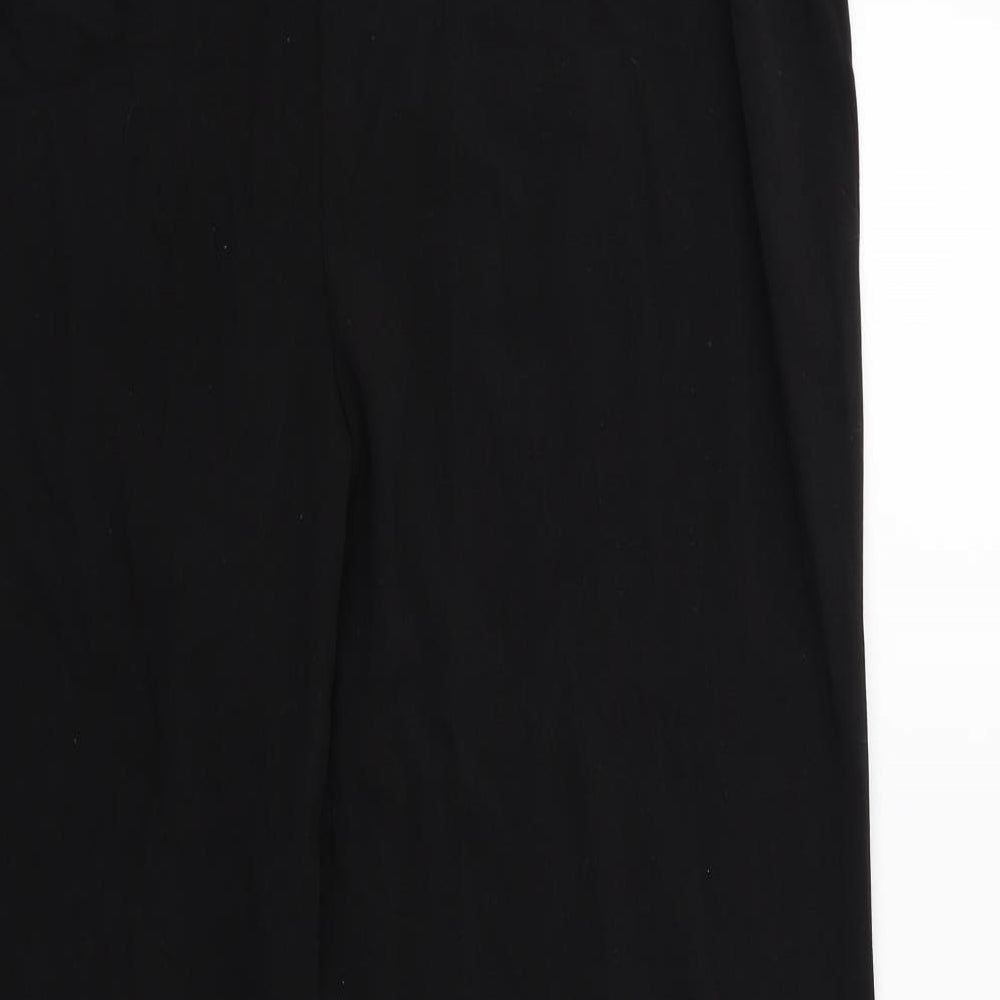 Anya Madsen Womens Black   Trousers  Size 22 L29 in