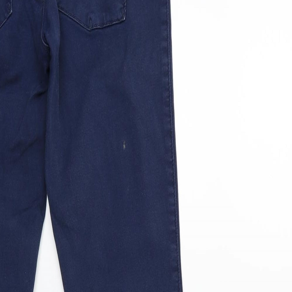 Zara Womens Blue  Denim Skinny Jeans Size 6 L28 in