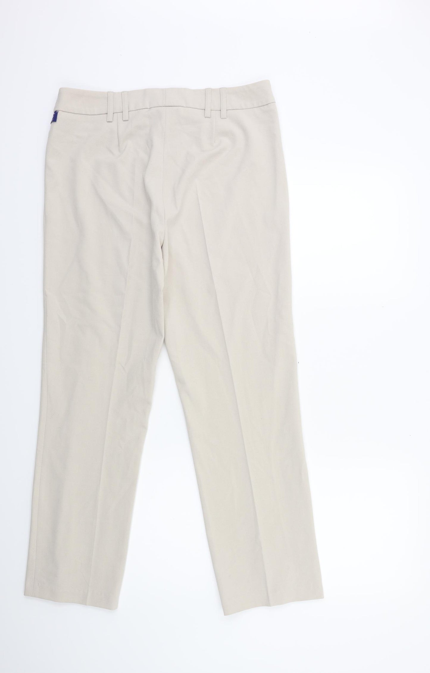 ROBELL Womens Beige   Trousers  Size 14 L29 in