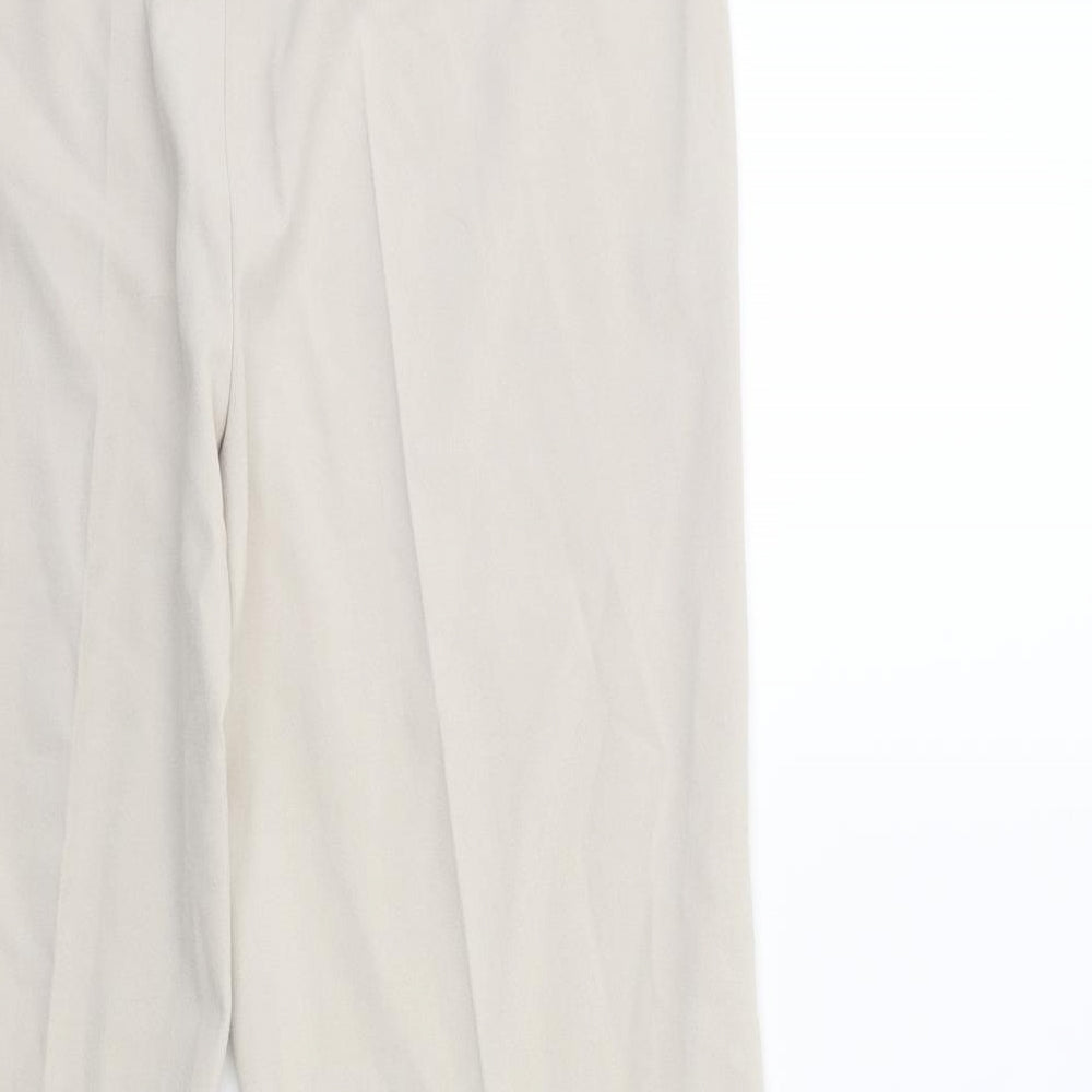 ROBELL Womens Beige   Trousers  Size 14 L29 in