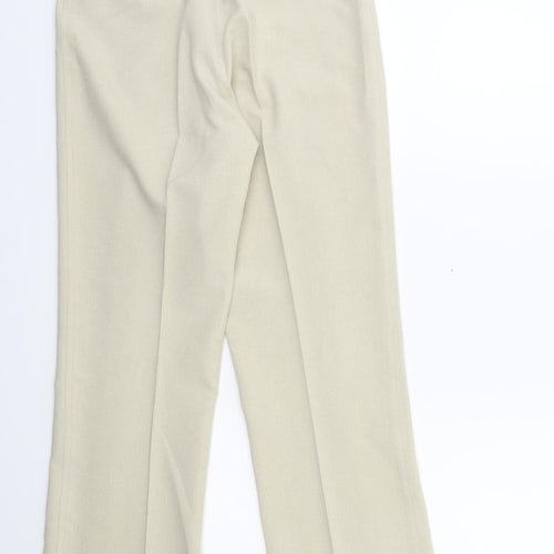 Topshop Womens Beige   Trousers  Size 10 L26 in