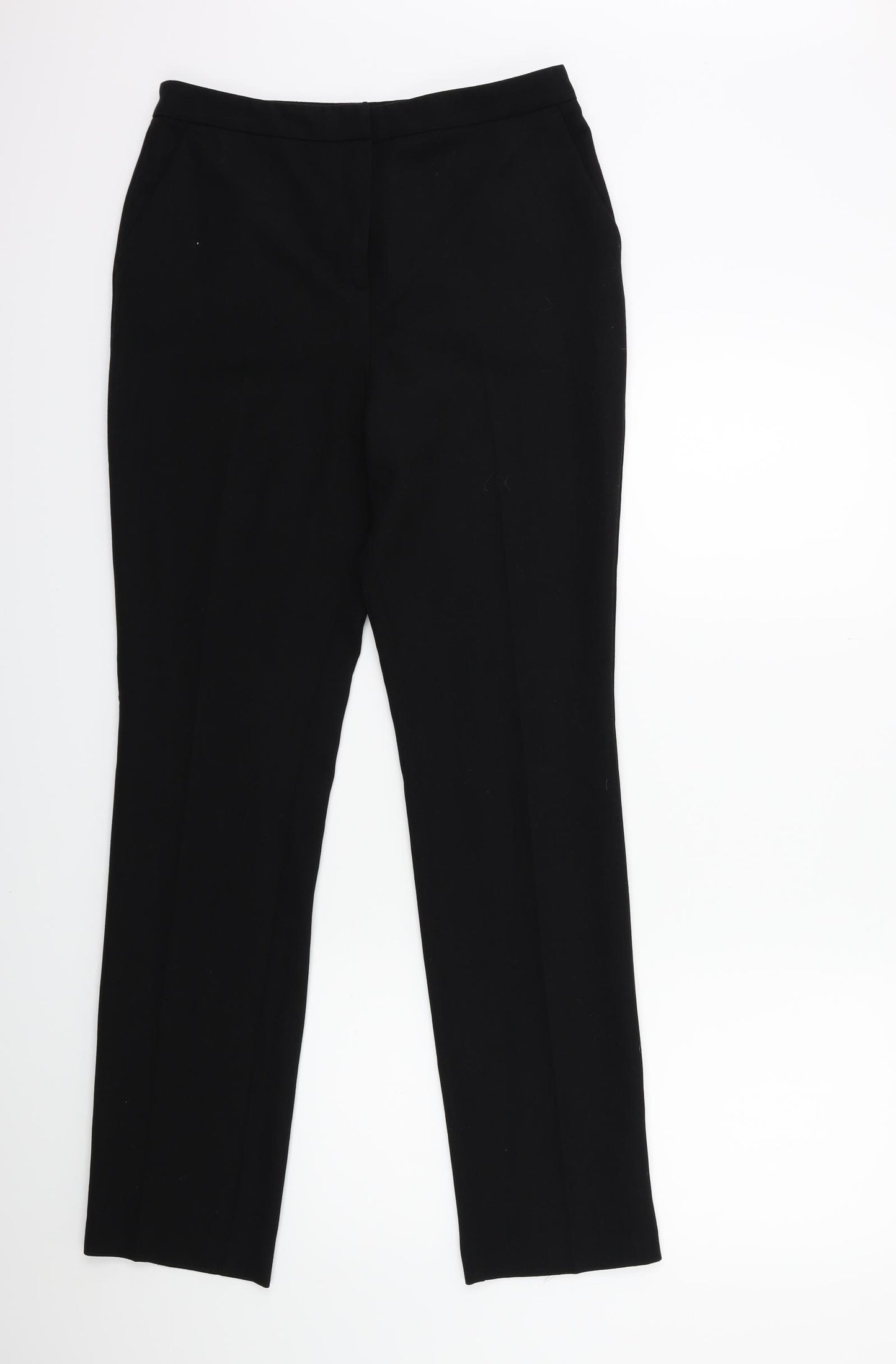 Papaya Womens Black   Trousers  Size 10 L32 in