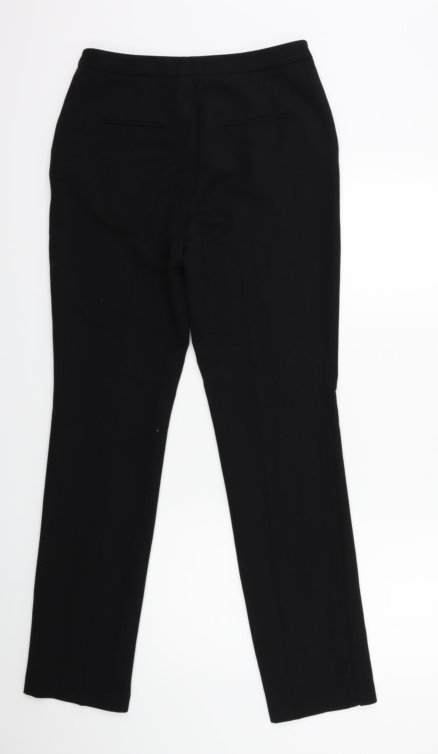 Papaya Womens Black   Trousers  Size 10 L32 in