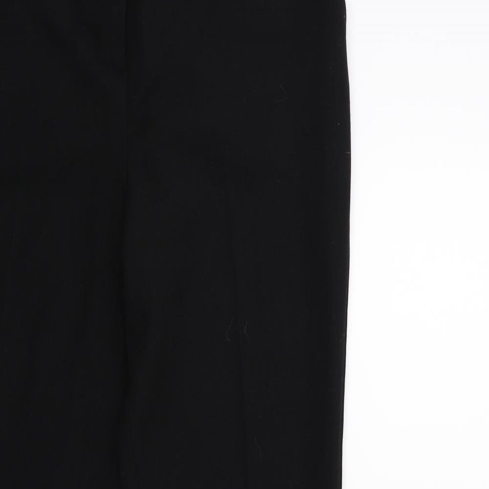 Papaya Womens Black   Trousers  Size 10 L32 in