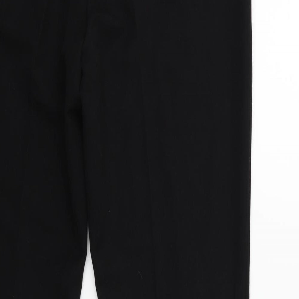 Papaya Womens Black   Trousers  Size 10 L32 in