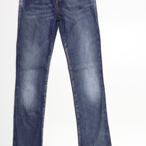 Killah Womens Blue  Denim Straight Jeans Size 26 in L30 in